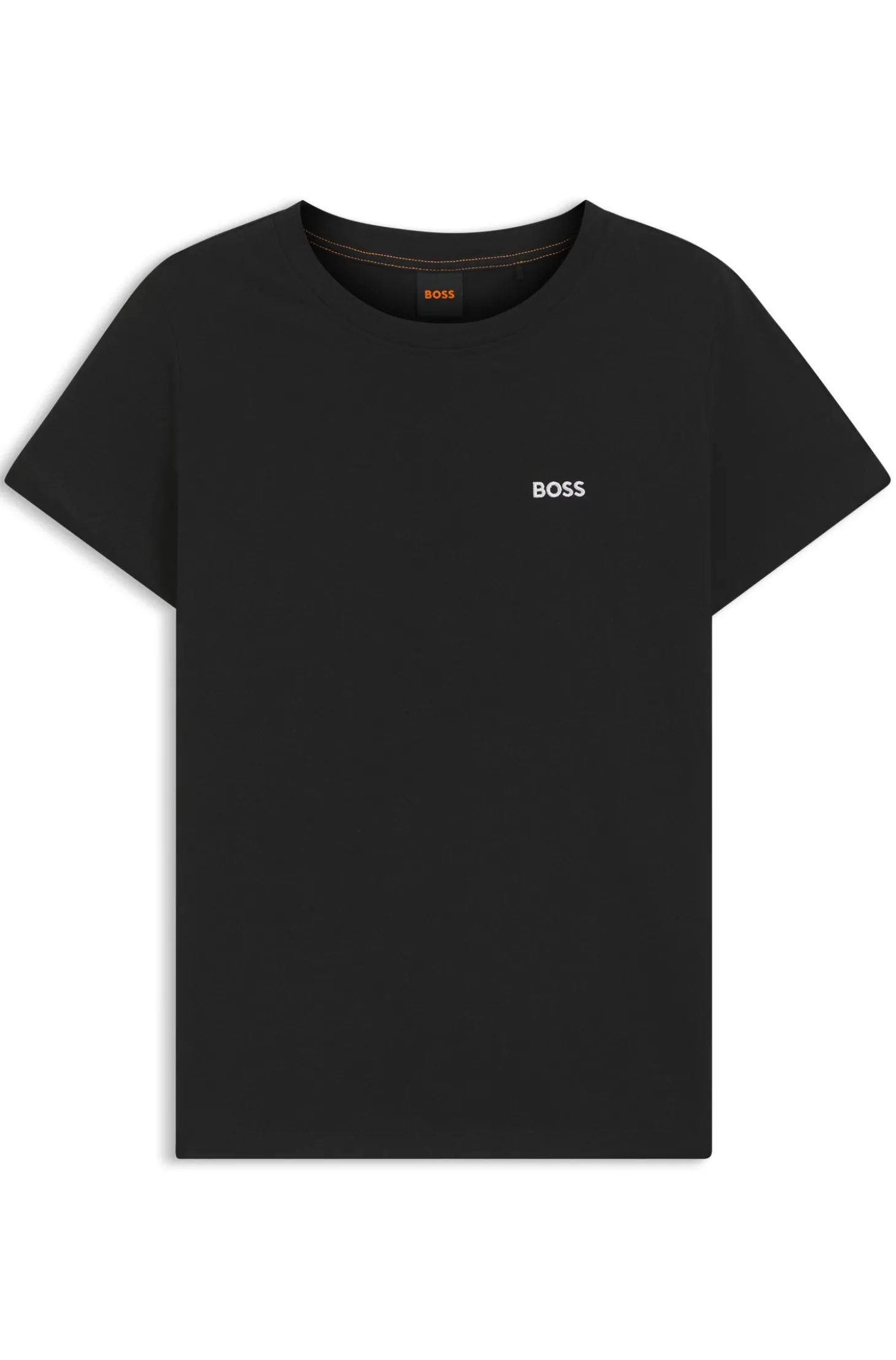 T-Shirt aus Baumwoll-Jersey mit Logo-Detail