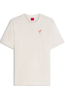T-Shirt aus Baumwoll-Jersey mit Grafik-Print