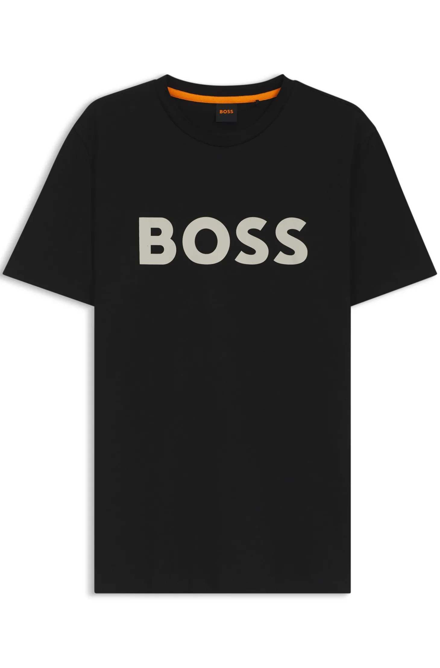 T-Shirt aus Baumwoll-Jersey mit großem Logo-Print