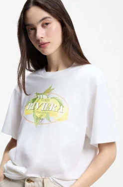 T-Shirt aus Baumwoll-Jersey mit Logo-Artwork