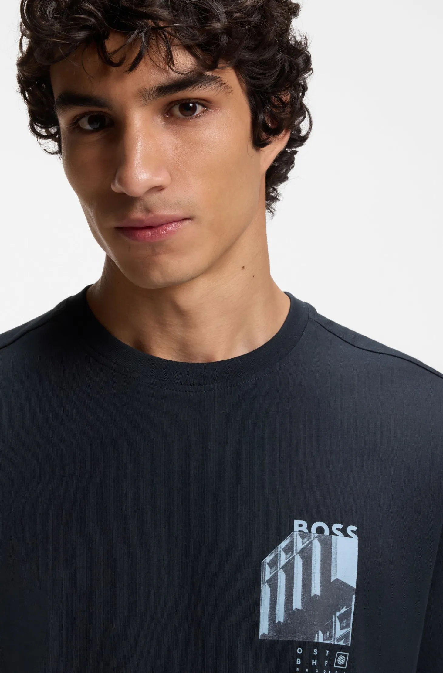 T-Shirt aus Baumwoll-Jersey mit Grafik-Print