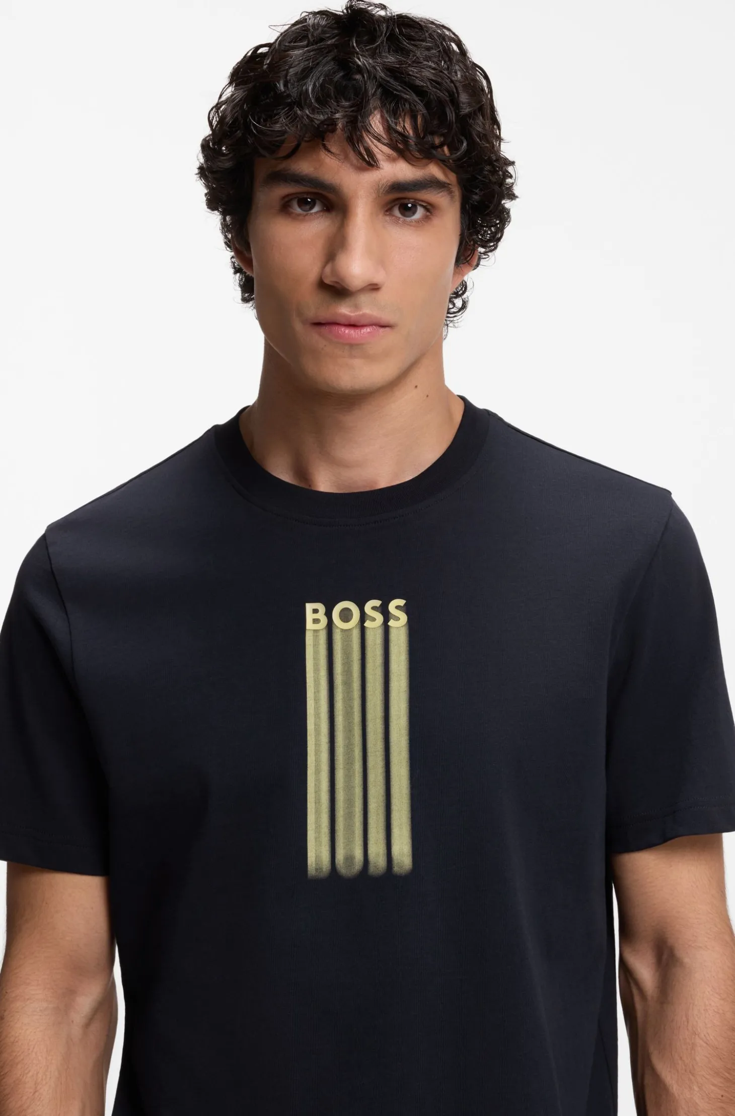 T-Shirt aus Baumwoll-Jersey mit Logo-Artwork
