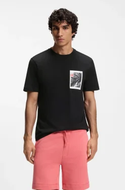 T-Shirt aus Baumwoll-Jersey mit Grafik-Print