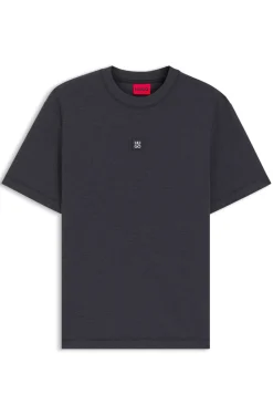 T-Shirt aus Baumwoll-Mix mit Stack-Logo