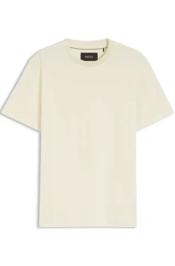 T-Shirt aus merzerisierter Supima-Baumwolle mit Rundhalsausschnitt