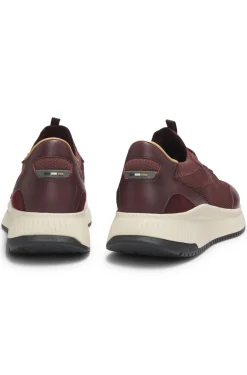 TTNM EVO Sneakers mit gestricktem Obermaterial und Lederdetails