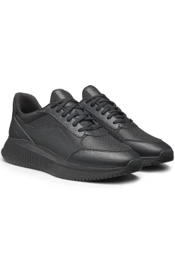TTNM EVO Sneakers mit Monogramm-Jacquard