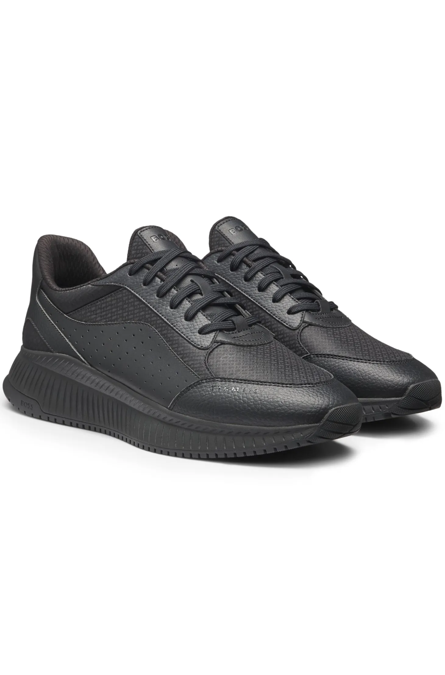 TTNM EVO Sneakers mit Monogramm-Jacquard