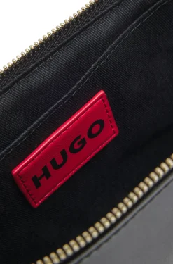 Umhängetasche mit Logo-Schriftzug