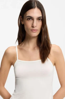 Unterhemd aus Stretch-Jersey mit verstellbaren Riemchen