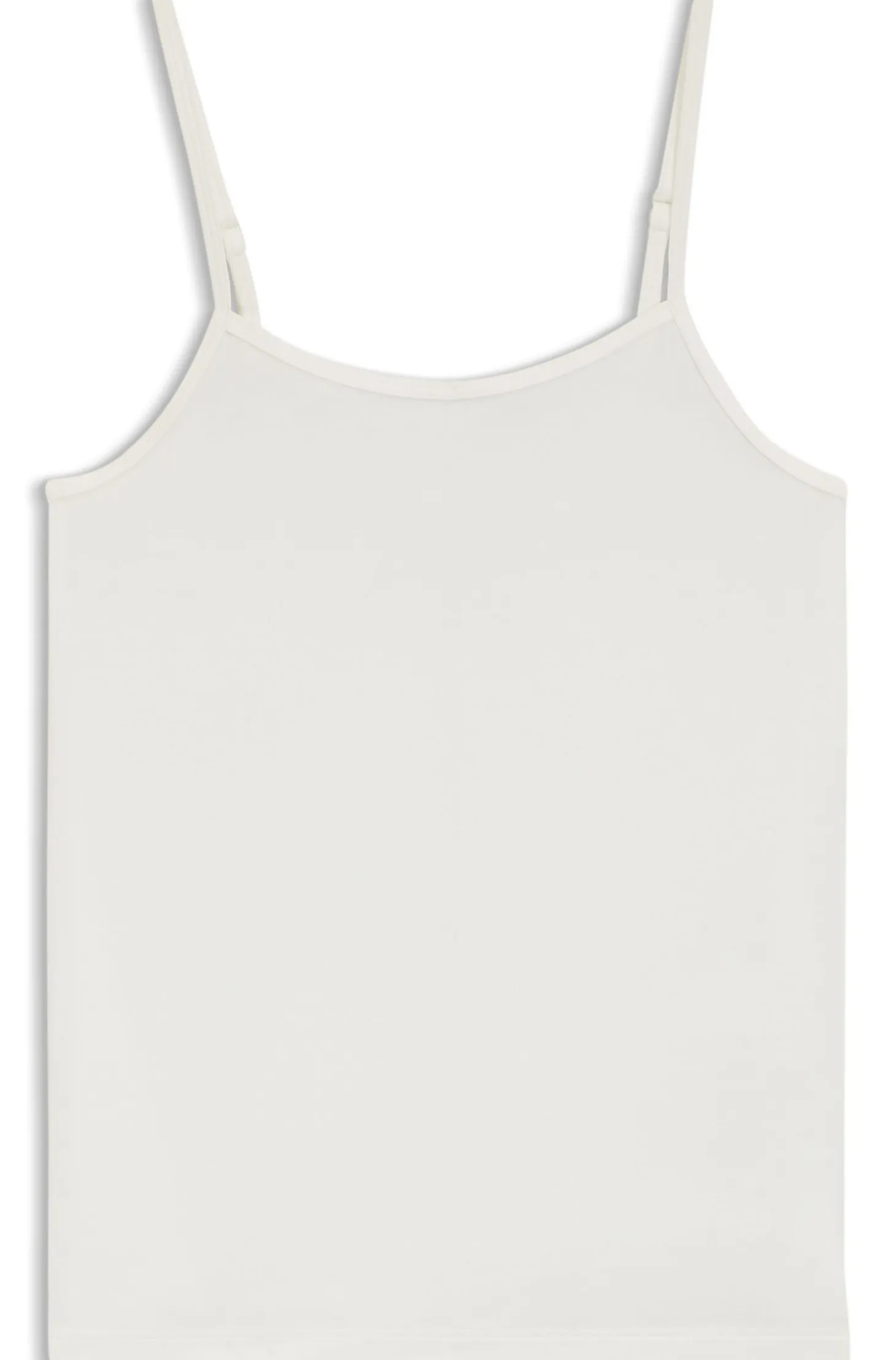 Unterhemd aus Stretch-Jersey mit verstellbaren Riemchen