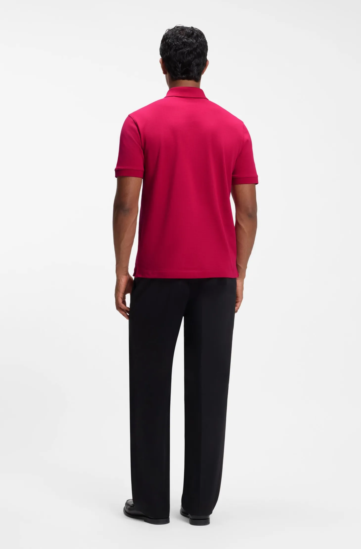 Vielseitig kombinierbares Poloshirt aus softer Baumwolle