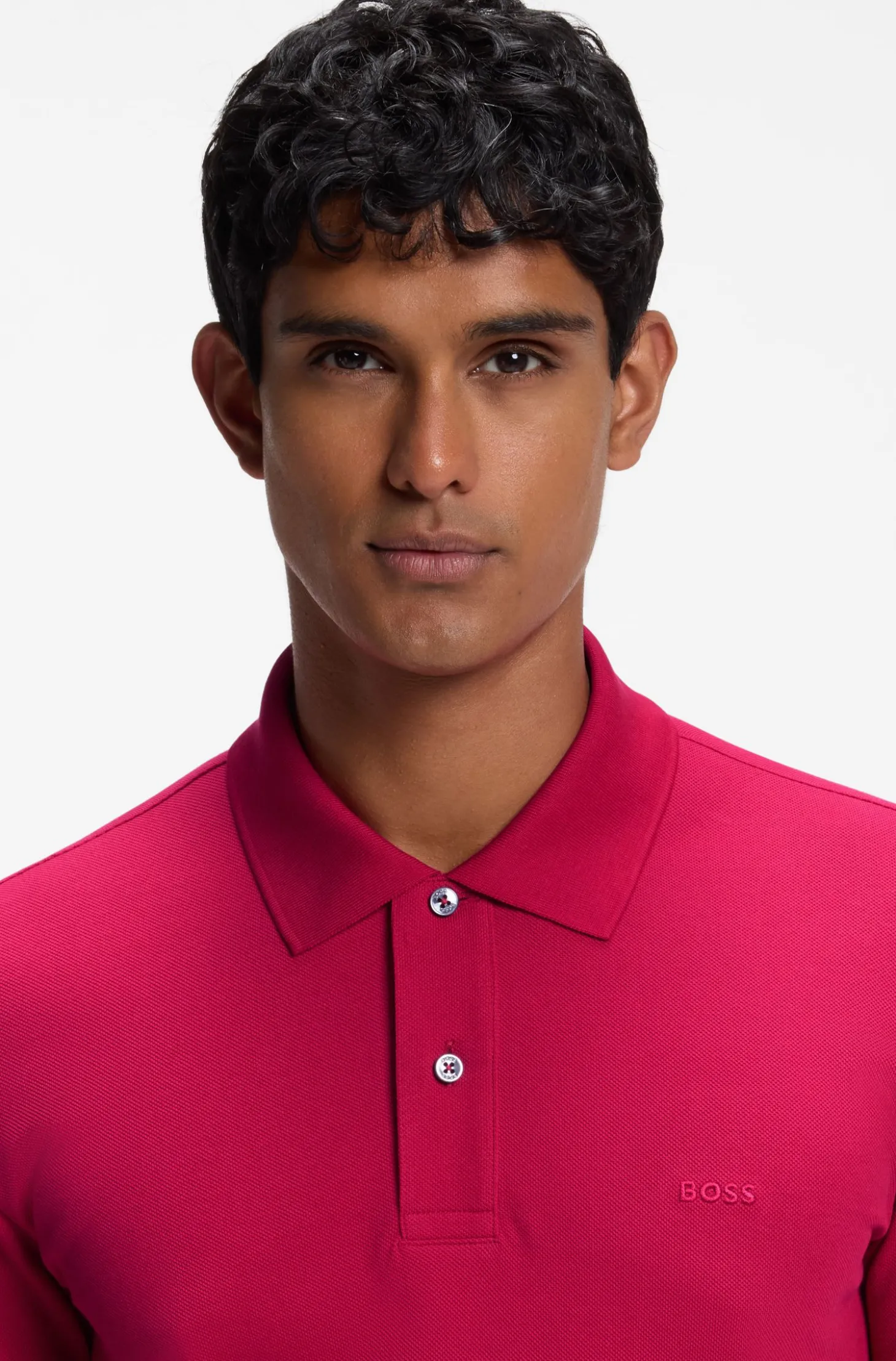 Vielseitig kombinierbares Poloshirt aus softer Baumwolle