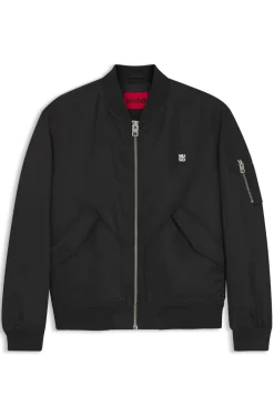 Wasserabweisende Bomberjacke mit Stack-Logo