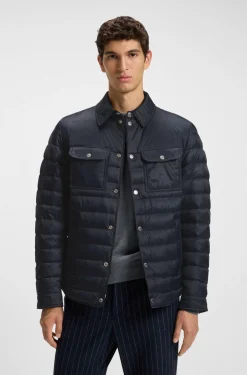 Wasserabweisende Daunenjacke mit Brusttaschen