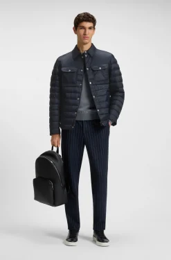 Wasserabweisende Daunenjacke mit Brusttaschen