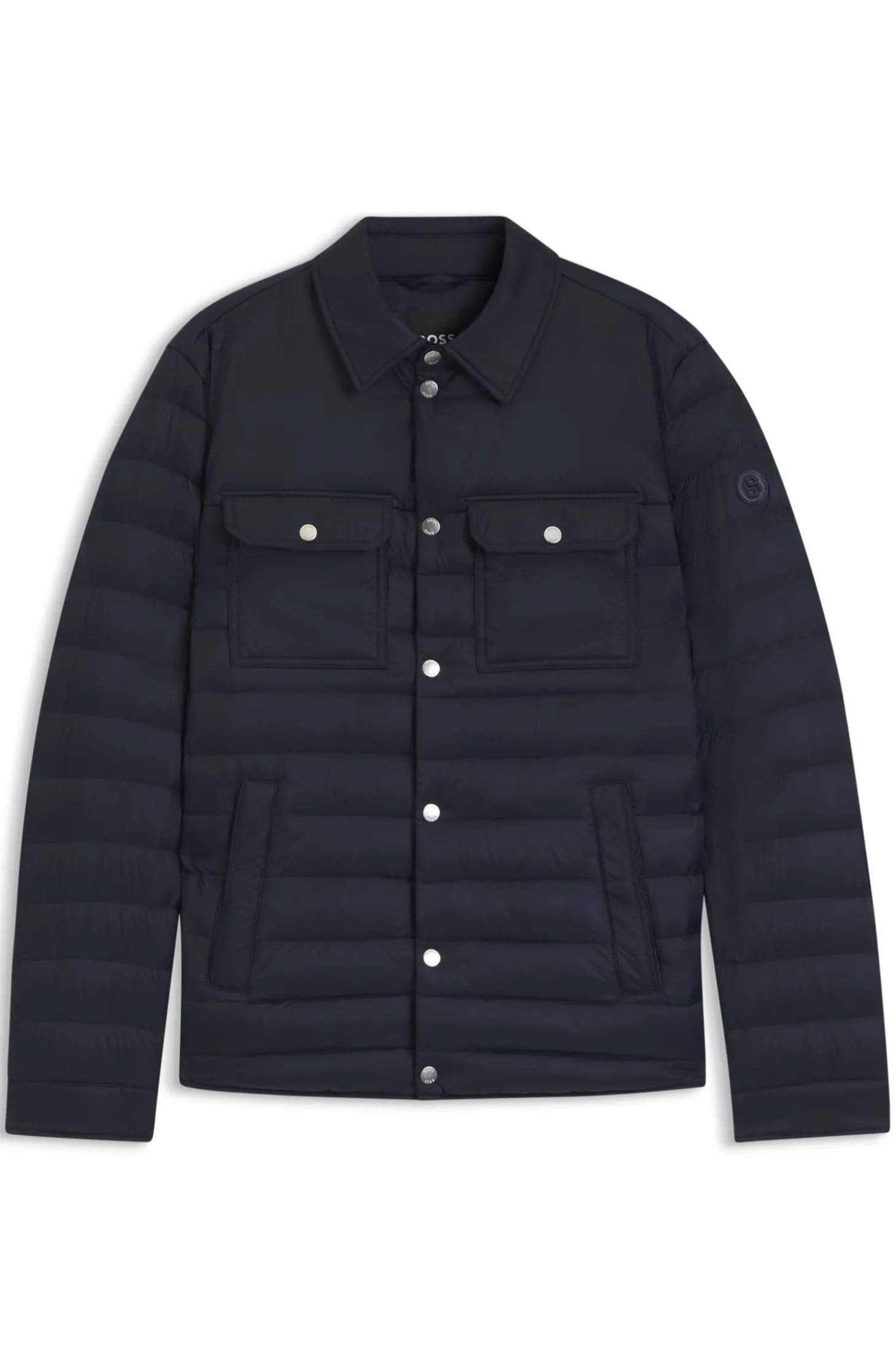 Wasserabweisende Daunenjacke mit Brusttaschen