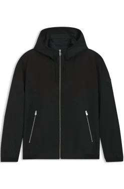 Wasserabweisende Jacke aus Mikrofaser-Popeline mit Kapuze
