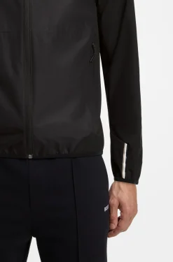 Wasserabweisende Jacke aus Vier-Wege-Stretch-Gewebe