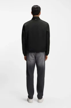 Wasserabweisende Jacke mit kleinen Monogrammen