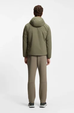 Wasserabweisende Jacke mit verstellbarem Saum
