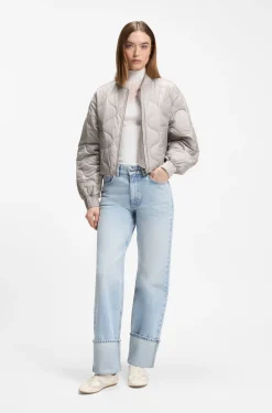Wasserabweisende Jacke mit Zwiebelsteppung