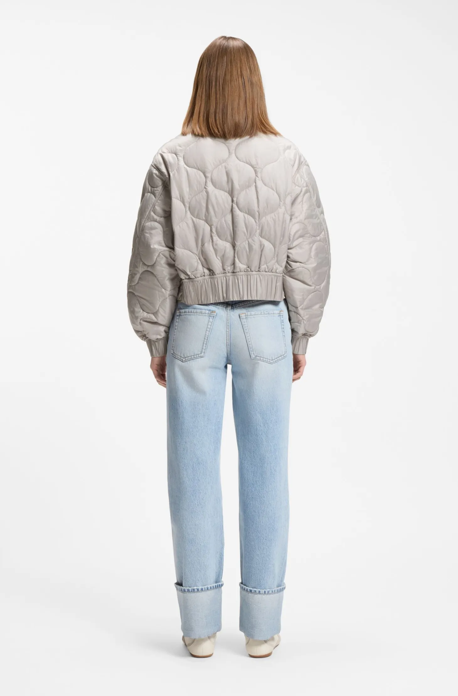 Wasserabweisende Jacke mit Zwiebelsteppung