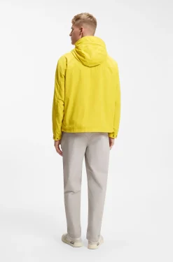 Wasserabweisender Regular-Fit Windbreaker aus softem Gewebe