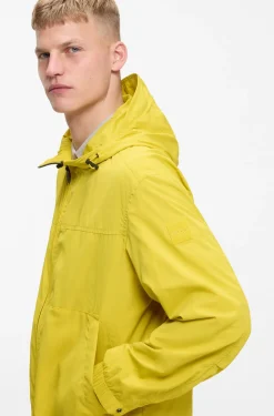 Wasserabweisender Regular-Fit Windbreaker aus softem Gewebe
