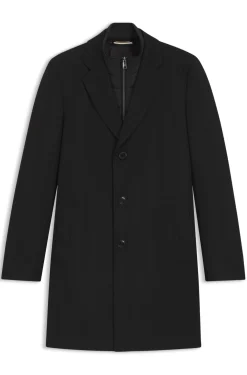 Wasserabweisender Slim-Fit Mantel mit herausnehmbarem Innen-Layer