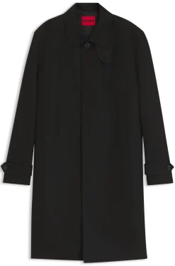 Wasserabweisender Twill-Mantel aus Baumwoll-Mix