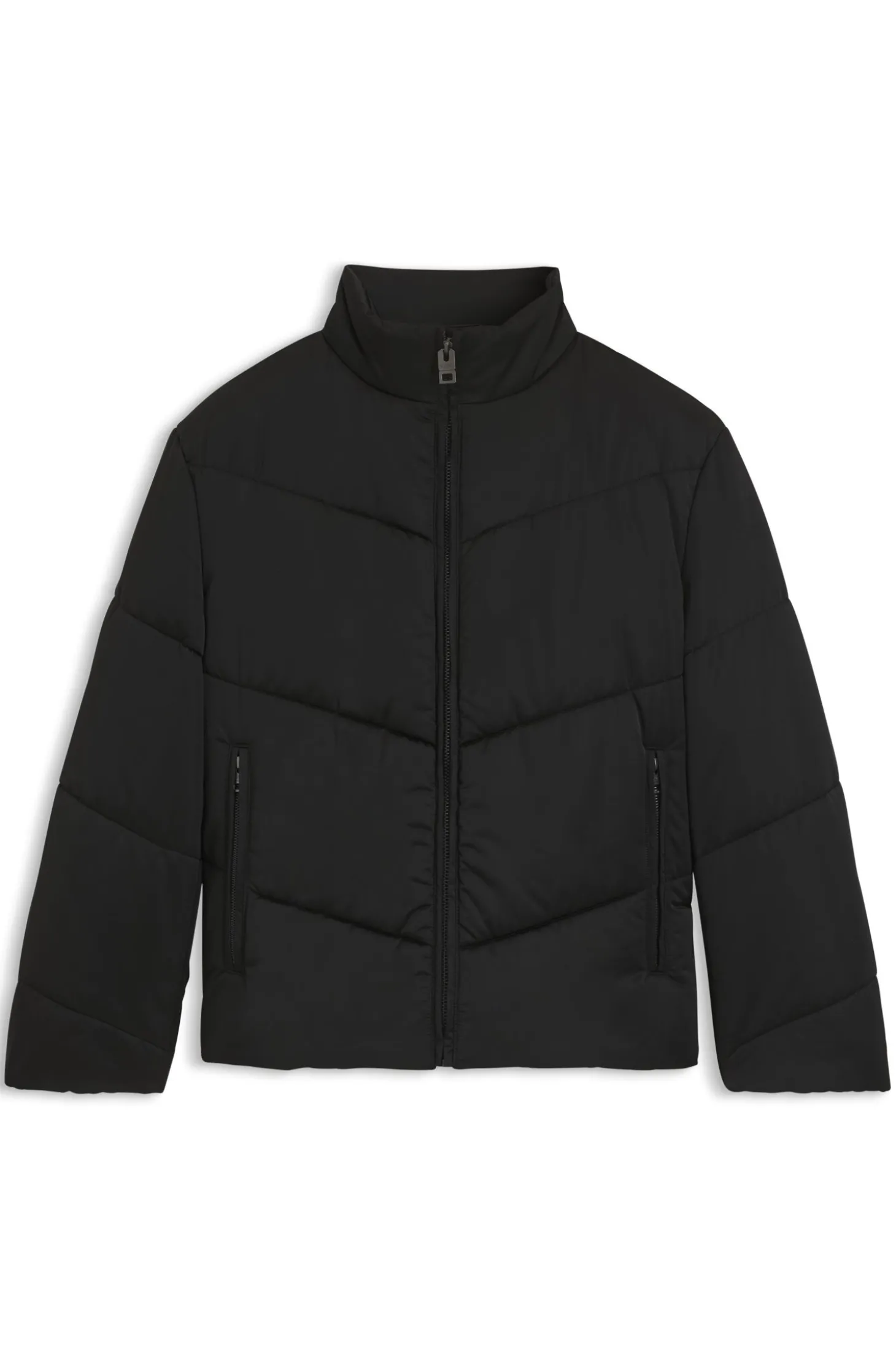 Wasserabweisende Steppjacke mit Logo-Print