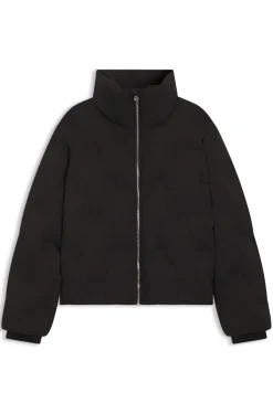 Wasserabweisende Steppjacke mit Stack-Logo-Prägung