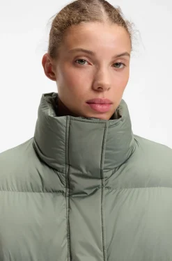 Wasserabweisende Steppjacke mit Stehkragen