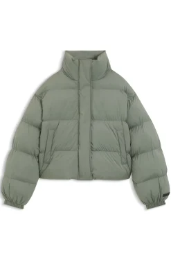 Wasserabweisende Steppjacke mit Stehkragen