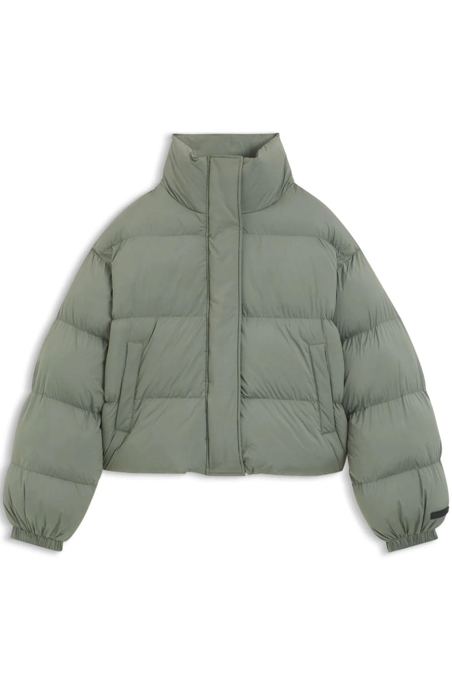 Wasserabweisende Steppjacke mit Stehkragen