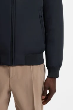 Wasserabweisende wattierte Jacke mit Double-B-Monogramm