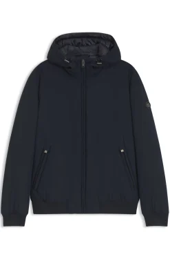 Wasserabweisende wattierte Jacke mit Double-B-Monogramm