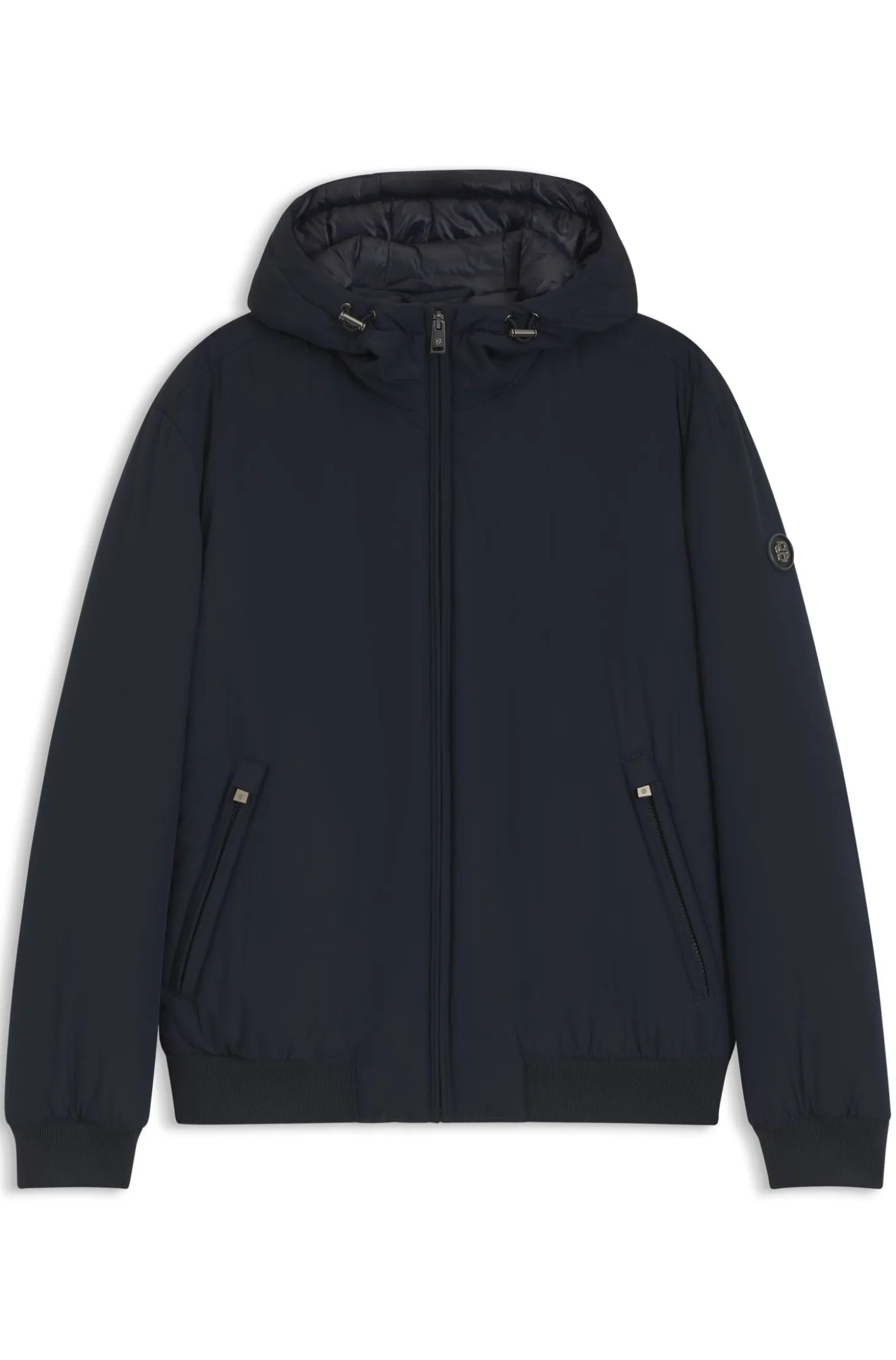 Wasserabweisende wattierte Jacke mit Double-B-Monogramm