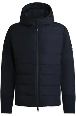 Wasserabweisende, wattierte Reitsport-Hybrid-Jacke