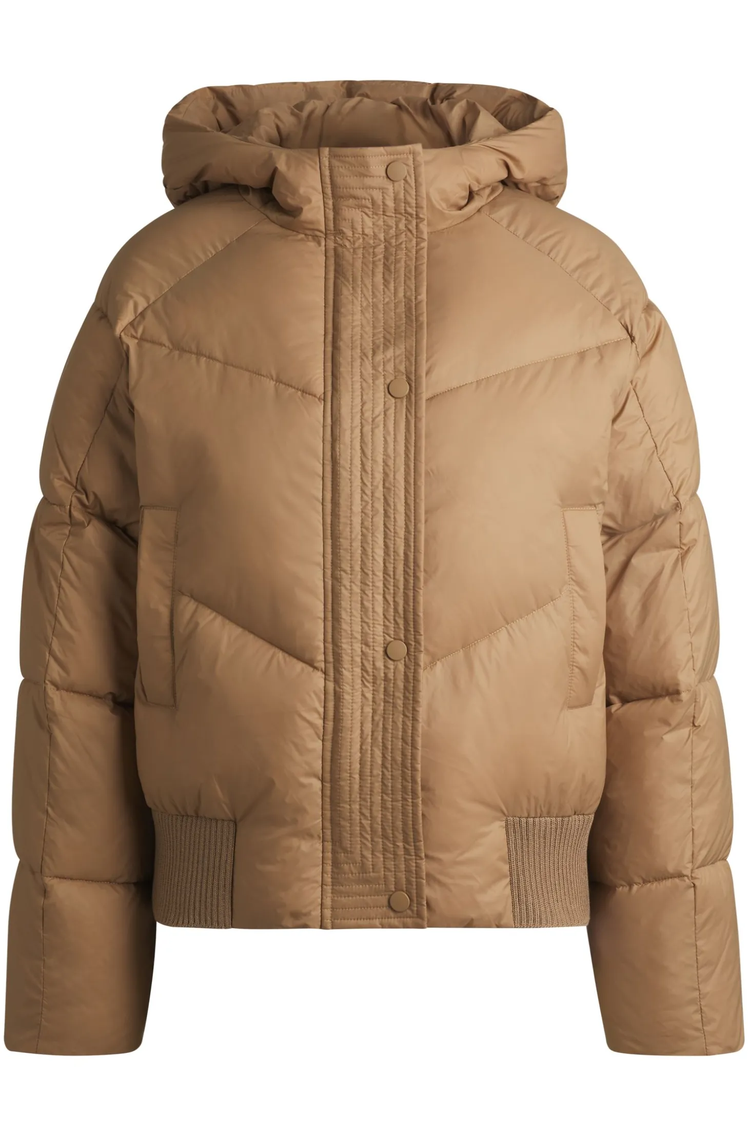 Wasserabweisende, wattierte Reitsport-Bomberjacke
