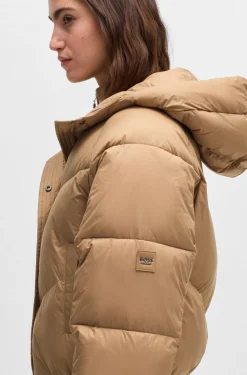 Wasserabweisende, wattierte Reitsport-Bomberjacke