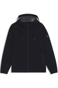 Wasserdichte Reitsport-Jacke mit verstellbarer Kapuze