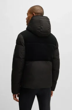 Wasserdichte Reitsport-Jacke mit Cord-Details