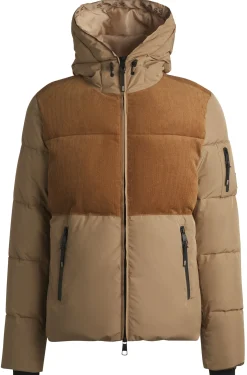 Wasserdichte Reitsport-Jacke mit Cord-Details