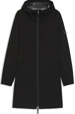 Wasserdichter Reitsport-Regenmantel mit verstellbaren rückseitigen Reißverschlüssen