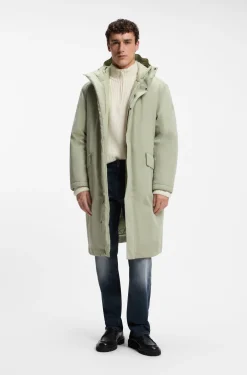 Wattierter Parka mit verstellbaren Details