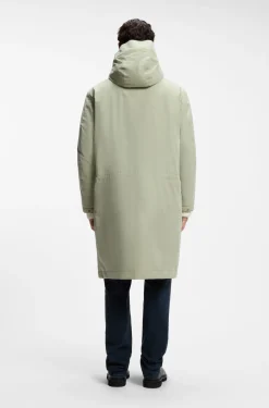 Wattierter Parka mit verstellbaren Details