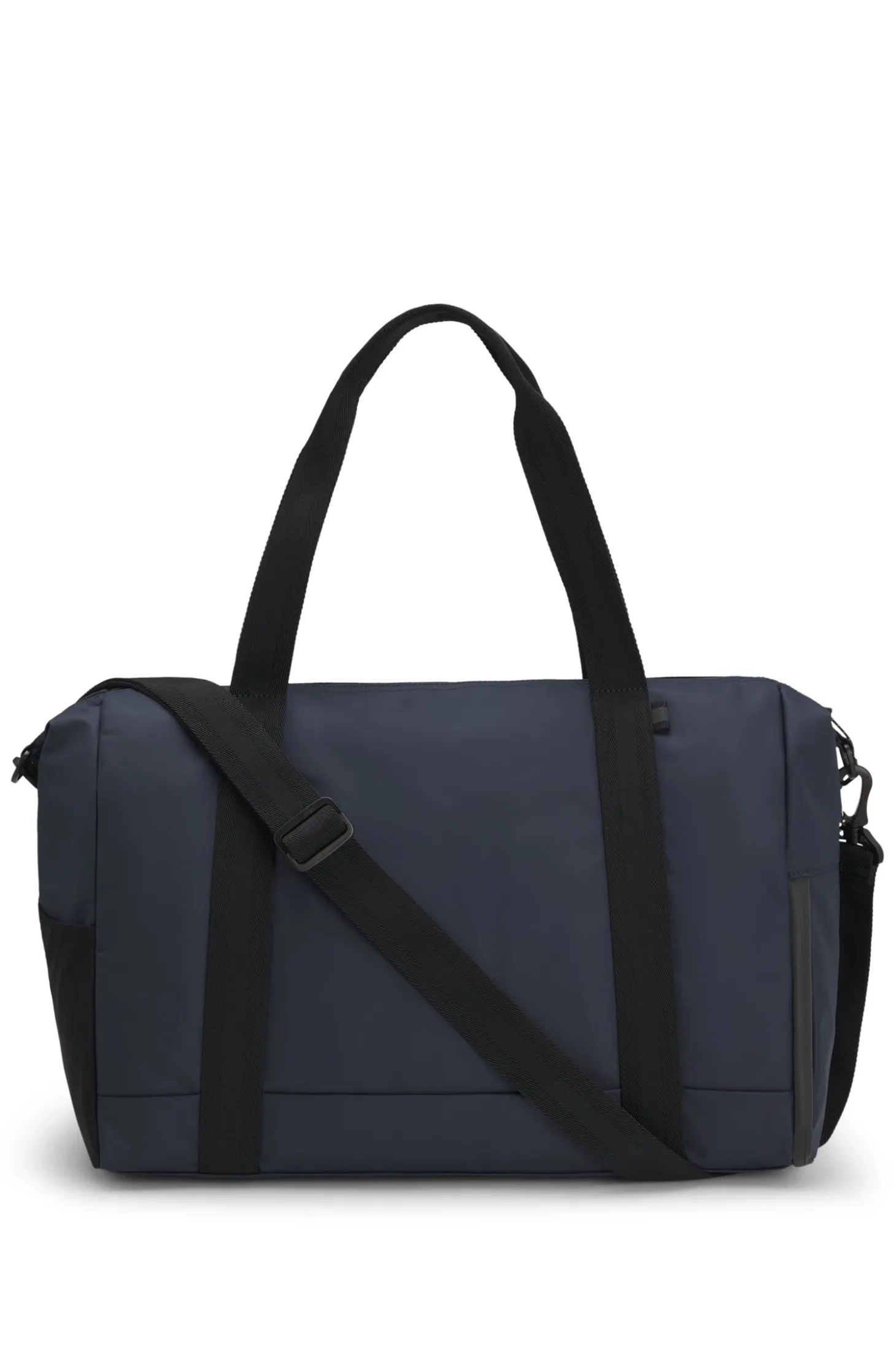 Weekender aus Kunstleder mit reflektierenden Details