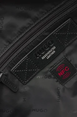 Weekender mit Beschlägen in Silber-Optik